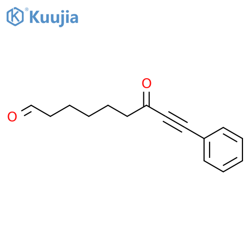 8-NONYNAL, 7-OXO-9-PHENYL- structure