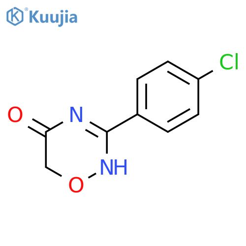 2H-1,2,4-Oxadiazin-5(6H)-one, 3-(4-chlorophenyl)- structure