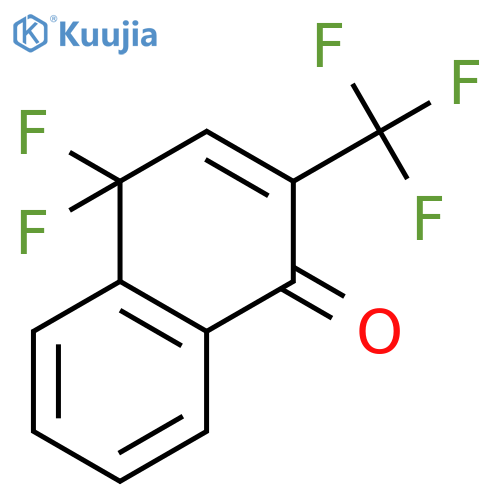 1(4H)-Naphthalenone, 4,4-difluoro-2-(trifluoromethyl)- structure