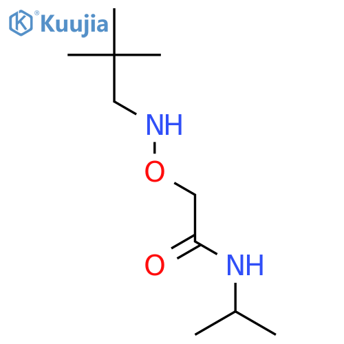 2-{[(2,2-Dimethylpropyl)amino]oxy}-N-(propan-2-yl)acetamide structure