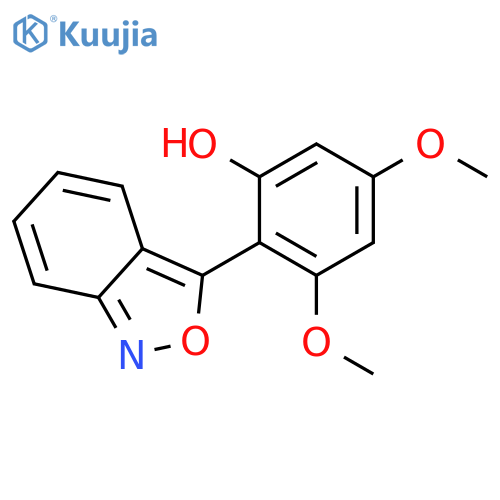 PHENOL, 2-(2,1-BENZISOXAZOL-3-YL)-3,5-DIMETHOXY- structure