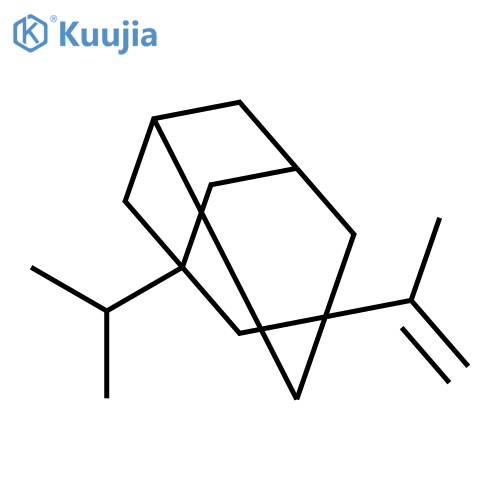 TRICYCLO[3.3.1.13,7]DECANE, 1-(1-METHYLETHENYL)-3-(1-METHYLETHYL)- structure