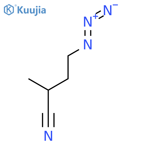BUTANENITRILE, 4-AZIDO-2-METHYL- structure