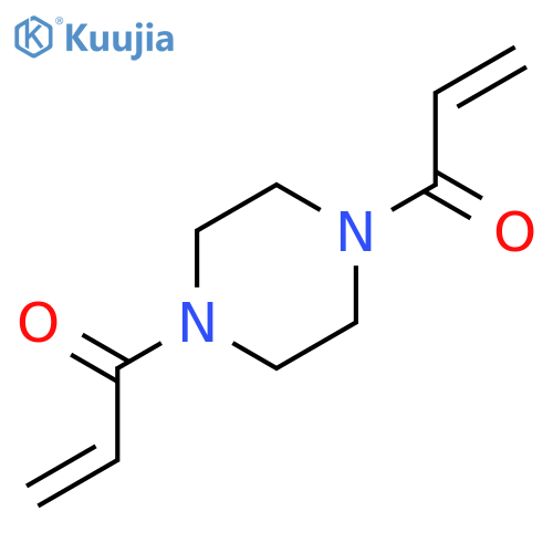 1-4-(prop-2-enoyl)piperazin-1-ylprop-2-en-1-one structure