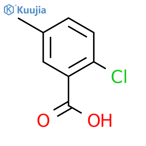 2-Chloro-5-methylbenzoic acid structure