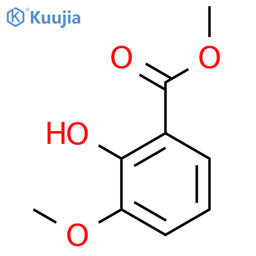 Methyl 2-Hydroxy-3-methoxybenzoate structure