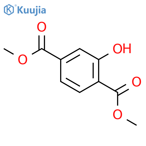 Dimethyl 2-hydroxyterephthalate structure