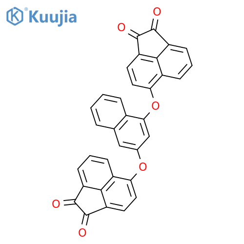 1,2-ACENAPHTHYLENEDIONE, 5,5'-[1,3-NAPHTHALENEDIYLBIS(OXY)]BIS- structure