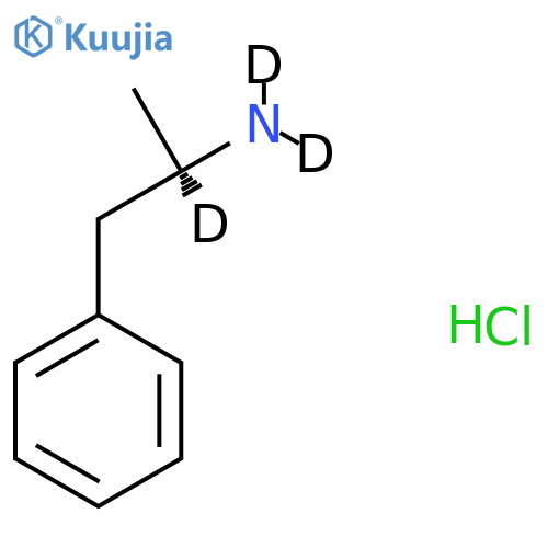 (R)-Amphetamine-d3 Hydrochloride structure