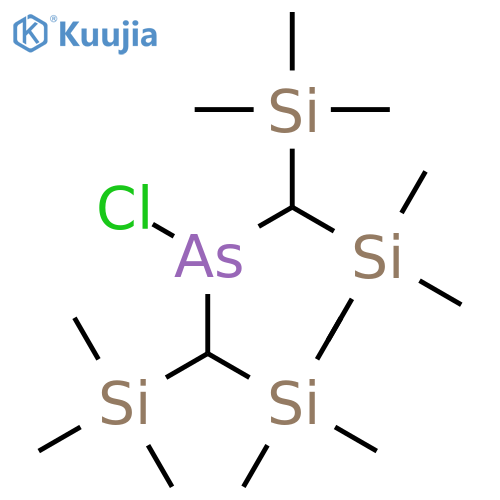 ARSINOUS CHLORIDE, BIS[BIS(TRIMETHYLSILYL)METHYL]- structure