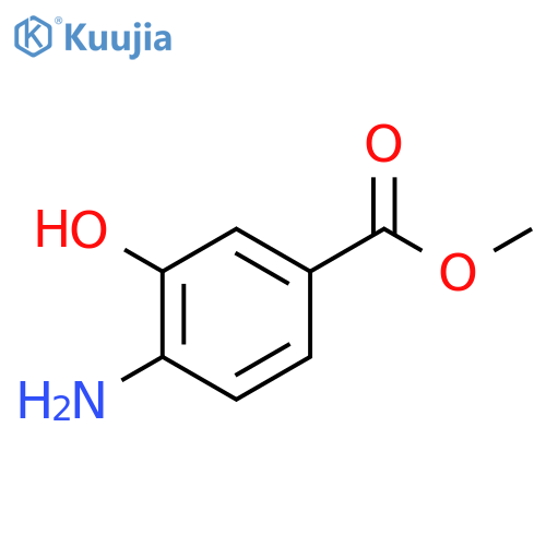 Methyl 4-amino-3-hydroxybenzoate structure