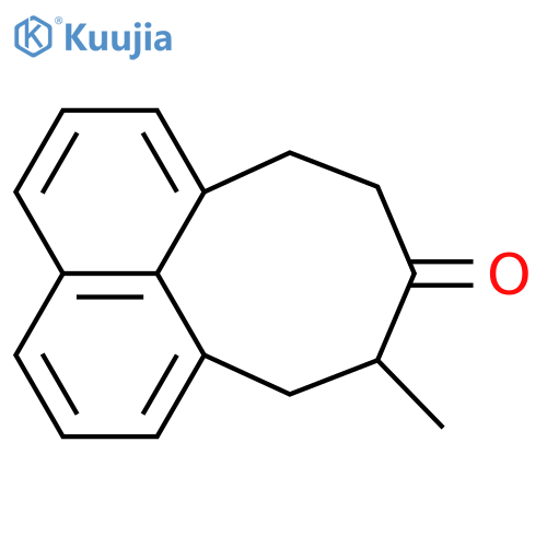 9H-CYCLOOCTA[DE]NAPHTHALEN-9-ONE, 7,8,10,11-TETRAHYDRO-8-METHYL- structure
