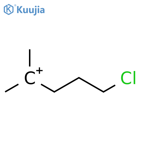 Butylium, 4-chloro-1,1-dimethyl- structure