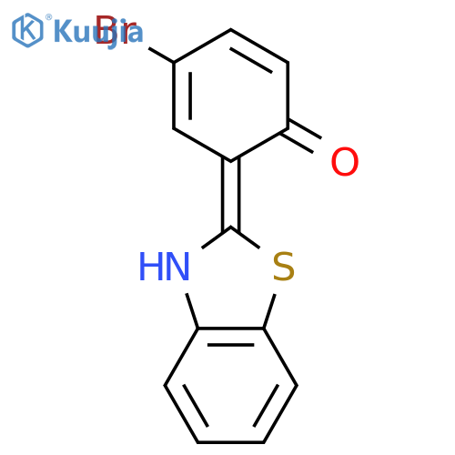 2-(2-Benzothiazolyl)-4-bromo-phenol structure