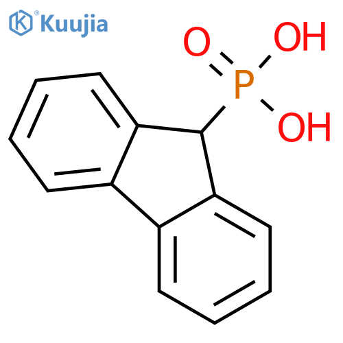 Phosphonic acid,9H-fluoren-9-yl- (9CI) structure