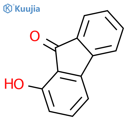 1-Hydroxy-9H-fluoren-9-one structure