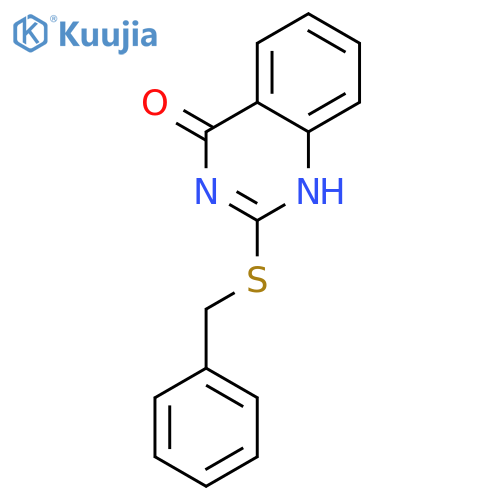 4(3H)-Quinazolinone,2-[(phenylmethyl)thio]- structure