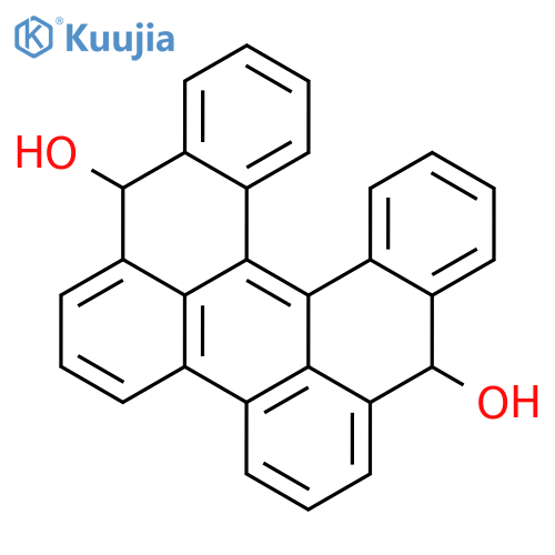 DIBENZO[A,O]PERYLENE-7,16-DIOL, 7,16-DIHYDRO- structure