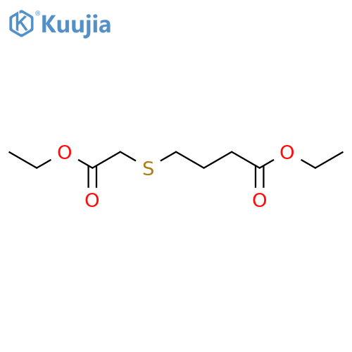 Ethyl 4-(2-Ethoxy-2-oxoethyl)sulphanylbutanoate structure