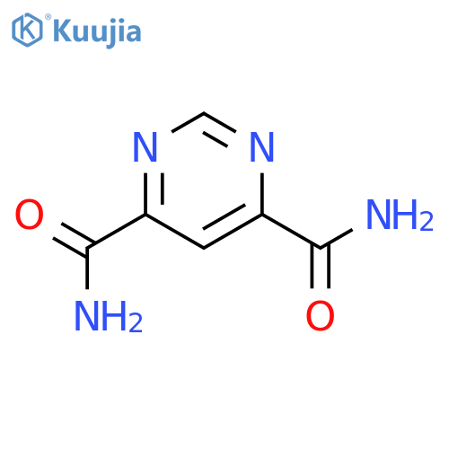 4,6-Pyrimidinedicarboxamide structure