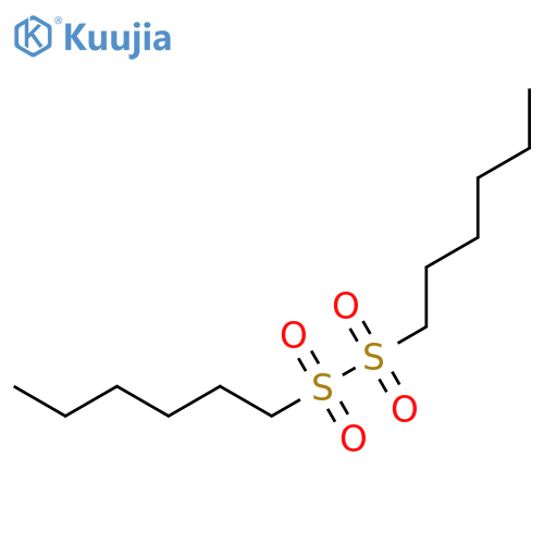 dihexyl disulphone structure