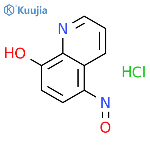 5-nitroso-8-Quinolinol hydrochloride structure