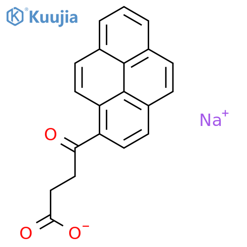 sodium 4-oxo-4-(pyren-1-yl)butanoate structure