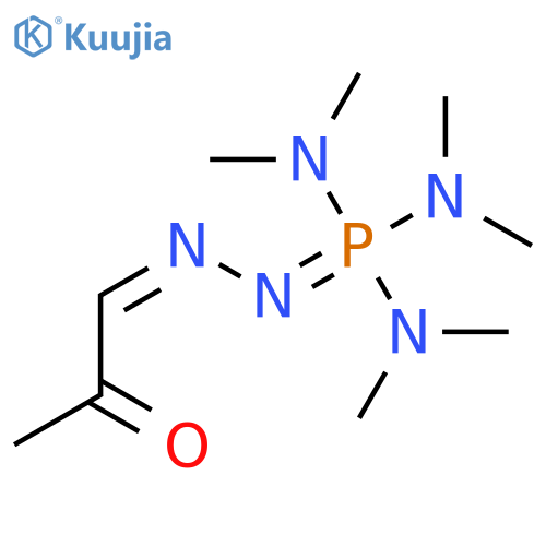 Propanal, 2-oxo-, 1-[[tris(dimethylamino)phosphoranylidene]hydrazone],(Z)- structure