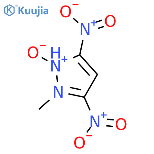 1H-PYRAZOLE, 1-METHYL-3,5-DINITRO-, 2-OXIDE structure