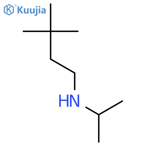 1-BUTANAMINE, 3,3-DIMETHYL-N-(1-METHYLETHYL)- structure