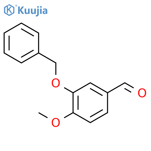 3-(benzyloxy)-4-methoxybenzaldehyde structure