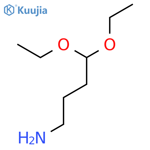 4-Aminobutyraldehyde Diethyl Acetal structure