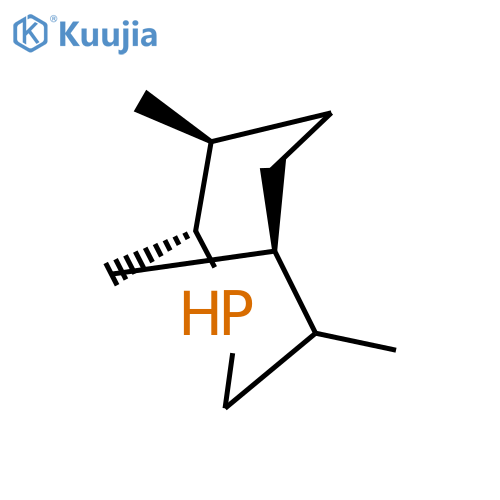 2-PHOSPHABICYCLO[3.3.1]NONANE, 4,8-DIMETHYL-, (1R,5R,8S)- structure