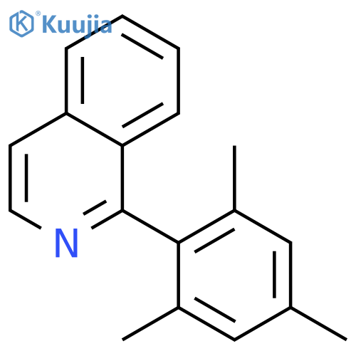 Isoquinoline, 1-(2,4,6-trimethylphenyl)- structure