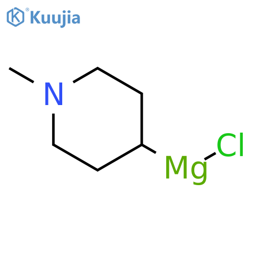 Magnesium, chloro(1-methyl-4-piperidinyl)- structure