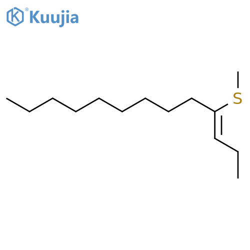 3-TRIDECENE, 4-(METHYLTHIO)-, (Z)- structure
