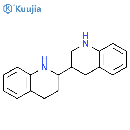 2,3'-Biquinoline, 1,1',2,2',3,3',4,4'-octahydro- structure