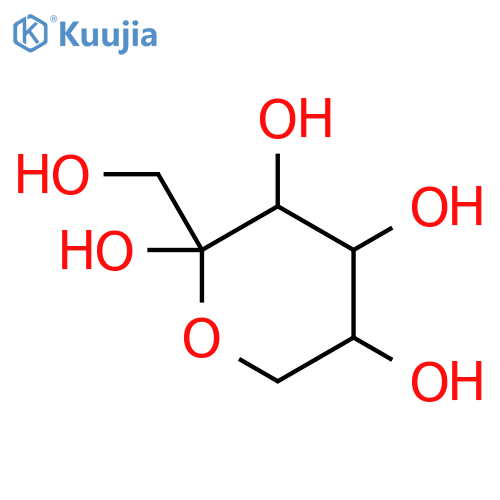 D-Fructopyranose structure