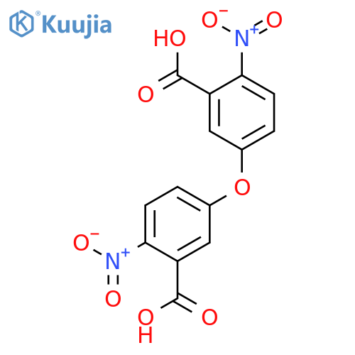 3,3'-Oxybis(6-nitrobenzoic acid) structure
