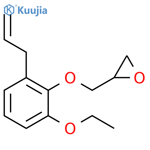 Oxirane, [[2-ethoxy-6-(2-propenyl)phenoxy]methyl]- structure