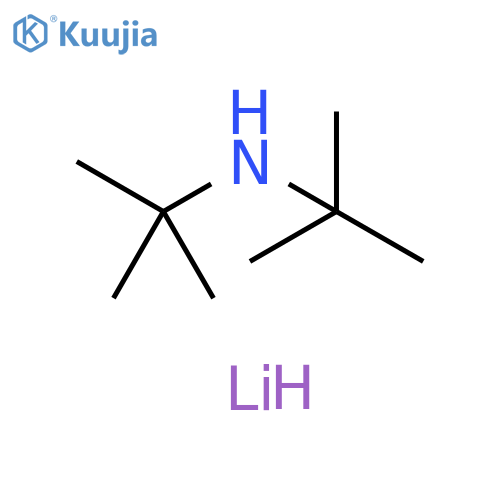 2-Propanamine, N-(1,1-dimethylethyl)-2-methyl-, lithium salt (1:1) structure
