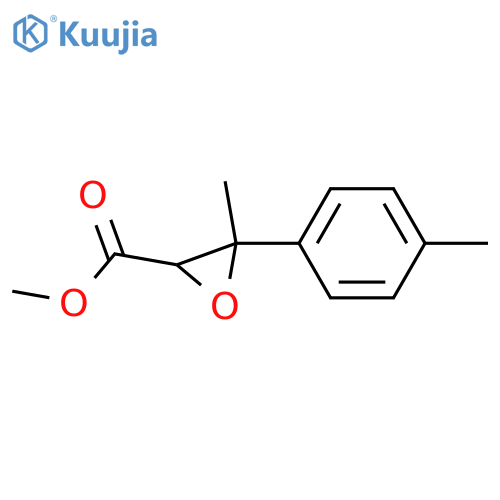 2-Oxiranecarboxylicacid, 3-methyl-3-(4-methylphenyl)-, methyl ester structure