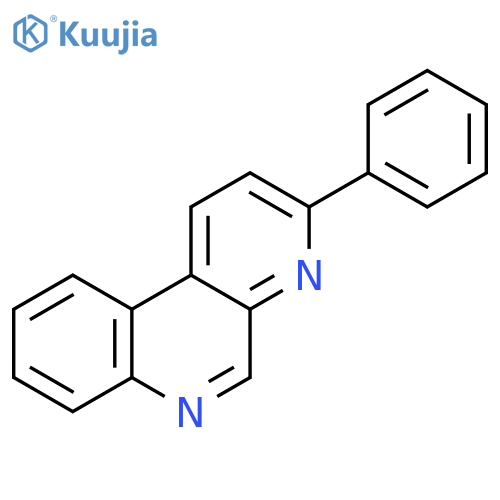 BENZO[F][1,7]NAPHTHYRIDINE, 3-PHENYL- structure