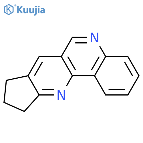8H-BENZO[H]CYCLOPENTA[B][1,6]NAPHTHYRIDINE, 9,10-DIHYDRO- structure