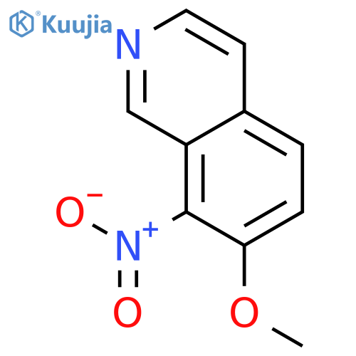 7-Methoxy-8-nitroisoquinoline structure