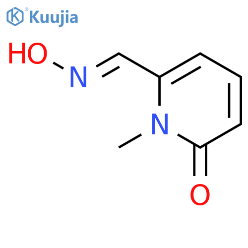 2-PYRIDINECARBOXALDEHYDE, 1,6-DIHYDRO-1-METHYL-6-OXO-, 2-OXIME structure