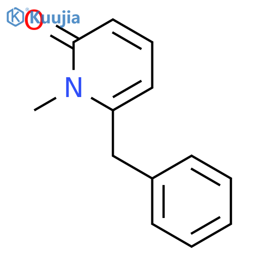 2(1H)-Pyridinone, 1-methyl-6-(phenylmethyl)- structure
