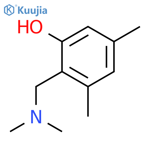 PHENOL, 2-[(DIMETHYLAMINO)METHYL]-3,5-DIMETHYL- structure