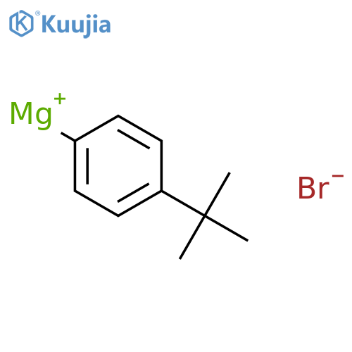 4-tert-Butylphenylmagnesium bromide structure