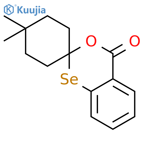 SPIRO[4H-3,1-BENZOXASELENIN-2,1'-CYCLOHEXAN]-4-ONE, 4',4'-DIMETHYL- structure